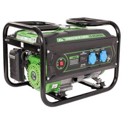 Generatore a benzina Greenfield G-EC4100, portatile, monofase, avvolgimento in rame, 3 kVA