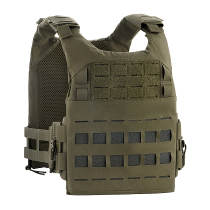 LEMEZHORDOZÓ MELLÉNY M-TAC LASER CUT RANGER GREEN