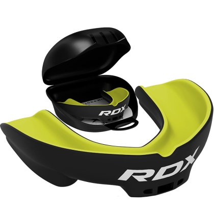 RDX 3GN Protège-dents en caoutchouc vert pour enfants