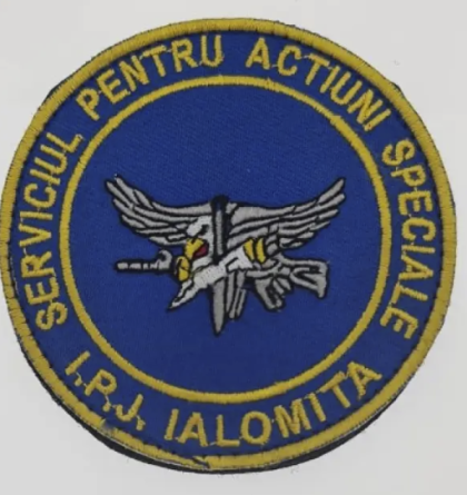 SERVICE EMBLÈME ROND POUR ACTIONS SPÉCIALES IPJ IALOMITA