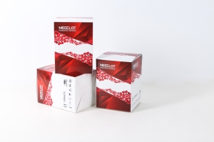 Tactical hemostatic compresses 7.5 cm X 3.7 m