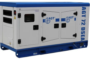 Τριφασική γεννήτρια diesel AGT 72 DSEA 400V 69kVA σταθερή ηχομόνωση