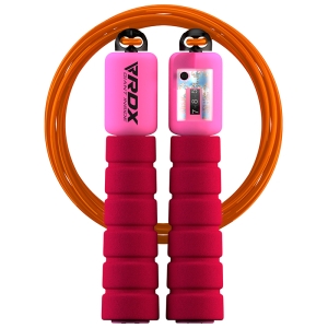 RDX FP Kids Counter Skipping Rope-Red