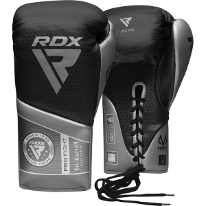 RDX K1 Mark Pro Спарринговые боксерские перчатки, 8 унций, серебро