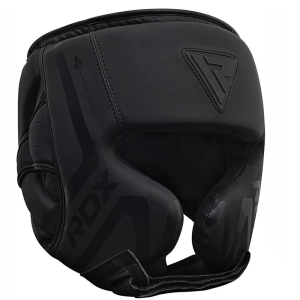 RDX T15 Noir Protector de Cabeza X Extra Grande de Cuero Negro