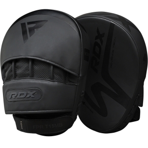 RDX T15 NOIR ВИГНУТИ БОКСЕРСЬКІ ТРЕНУВАЛЬНІ РУКАВИЦІ