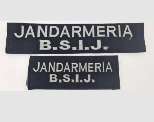 ЖАНДАРМЕРІЙСЬКА ВИШИВАНА ЕМБЛЕМА B.S.I.J