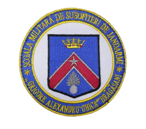 RICAMATO RICAMO TONDO GRIGORE ALEXANDRU GHICA DRAGASANI SCUOLA UFFICIALE NCO MILITARE