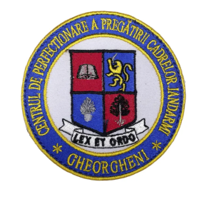 STICKZENTRUM FÜR DIE AUSBILDUNG DES GENDARMI-GEORGHENI-PERSONALS