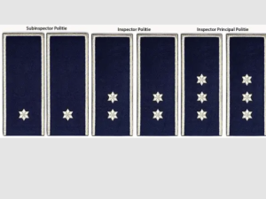 GRADE POLITIE, SUBINSPECTOR IGPR