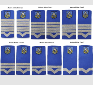 GRADE JANDARMERIA MAISTRU MILITAR CLASA II