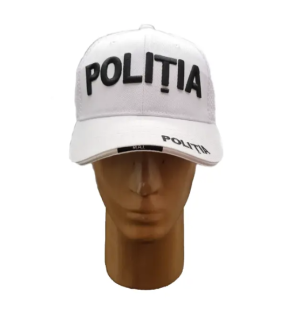 CASQUETTE MAILLE POLICE BLANCHE MP1