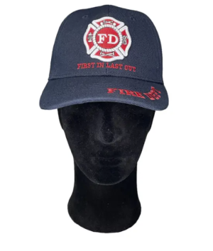 FULL CAP NAVY BLUE FIRE DEPT – MP1